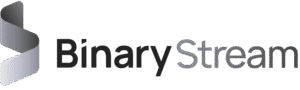 Binary_Stream_Brandmark_Main BW